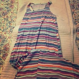 Maxi stripped dress